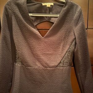 Cooper & Ella Textured Long Sleeve Top in Black